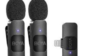 מיקרופון אלחוטי BOYA BY-V לסמארטפונים וטאבלטים