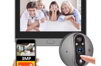 מצלמה חכמה עם חיבור WiFi, סוללה מובנית והתראות בזמן אמת